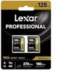 Lexar Professional GOLD SDXC 1800x 128GB UHS-II V60-2PACK