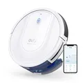 eufy Saugroboter mit Wischfunktion, RoboVac G10 Hybrid, Smart Dynamic Navigation, 2-in-1 Sauger & Wischmopp Roboterstaubsauger, 2000Pa Saugkraft, Selbstaufladend, ideal für Hartböden(Weiß)