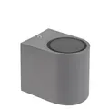 Wandleuchte grau | Aussenlampe PARETE GU10 X1 230V IP54 80 x 73 x 95 mm