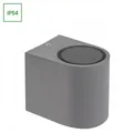 Wandleuchte grau | Aussenlampe PARETE GU10 X1 230V IP54 80 x 73 x 95 mm
