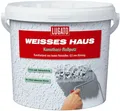 Kunstharz-Rollputz Latexputz wetterfest schneeweiß Weisses Haus Lugato 8kg
