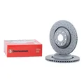 Scheiben Perforiert ZIMMERMANN Hinten VW Golf VII Gti R Audi S3 Leon Cupra Ø
