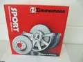 2x Zimmermann Bremsscheiben gelocht Audi, Seat, Skoda, VW - Satz hinten 310x22mm