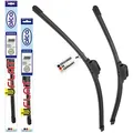 Alca® Scheibenwischer Ideal Für Daihatsu Cuore V (10.1998 - 05.2026) U-flat Flachbalkenwischer