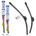alca® Scheibenwischer ideal für DAIHATSU CUORE V (10.1998-05.2026) U-FLAT Flachbalkenwischer