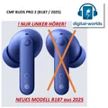 CMF by nothing BUDS PRO 2 - Modell 2025 (B187) blau +++ BUD LINKS - NEUWERTIG