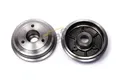2x Bremstrommel 6065520 KRAFT AUTOMOTIVE für CITROËN PEUGEOT