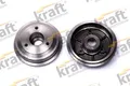 2x KRAFT AUTOMOTIVE Bremstrommel 6065520 für CITROËN PEUGEOT