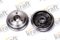 2x KRAFT AUTOMOTIVE Bremstrommel 6065520 für 1A 106 PEUGEOT CITROËN 2 1 1C AX ZA