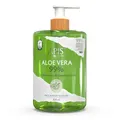 Apis Aloe Vera Gel für Gesicht und Körper - 99% Aloe Vera - 300 ml - Feuchtigkeit, Regeneration, Beruhigung für gereizte Haut, Parabenfrei, Schnell einziehend