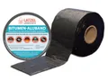 Bitumen Aluband 75 mm x 10 m Farbe Schwarz – selbstklebendes Dichtband für Dach, Regenrinne & Anschlüsse – UV-beständig wasserdicht Reparaturband – Bitumen Aluminium Abdichtband