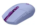 Logitech G G305 - Maus - optisch - 6 Tasten - kabellos - 2.4 GHz - kabelloser Empfänger (USB)