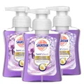 Sagrotan Samt-Schaum Seife Vanille & Orchidee, Antibakterielle Schaumseife – 3 x 250 ml Seifenspender im praktischen Vorteilspack