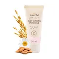Suntribe Mineralische Bio-Gesichtssonnencreme LSF 50/50 ml, 100% Natürlich & Riffsicher, Nanofreie Mineralische UV-Filter, Dry touch (nicht fettend) – Unsichtbar auf hellen Hauttönen (1, 50 ml)