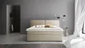 ATLANTIC home collection Boxbett NIKITA, bodentiefes Bett, wahlweise mit Matratze und Topper