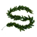 Tannen Girlande künstlich grün - 160 cm - Weihnachten Advent Tisch Fenster Deko