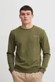 Casual Friday Rundhalspullover CFSeverin Rundhalspullover mit Schriftzug