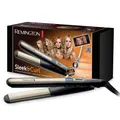 REMINGTON Haarglätter Glätteisen S6500 sleek & curl Smart LCD-Anzeige Keramik