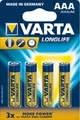 Varta Batterie Micro 04103 LONGLIFE EXTRA 4Blister (MHD)