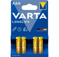 VARTA LONGLIFE AAA 4er Blister Batterie Batterie