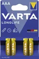Varta Batterien 4103 Longlife Micro AAA 4er Pack 1,5 Volt