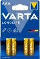 1 x Varta Longlife AAA LR03 Batterie Alkaline Micro  1,5 V  (4er Pack)