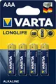 Varta Micro-Batterie 4103 Longlife Extra Micro 4 Stück