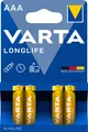 VARTA LONGLIFE AAA 4er Blister Batterie #27284126