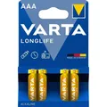 VARTA Alkalische Batterien LONGLIFE AAA Blister 4 VARTALONGLIFE AAA Bli