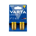 VARTA Batterie LONGLIFE AAA 4er Blister