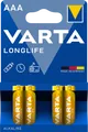 8x VARTA LONGLIFE Alkaline Batterien AAA-Micro L92 LR03 MN2400 1,5V