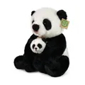 Rappa | Plüschtier | Panda mit Kind | 27 cm | ECO-Friendly
