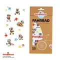 Pittiplatsch Fahrrad Aufkleber für Helm & Bike Nostalgie DDR reflektierend