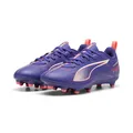 Puma Ultra 5 Play FG/AG Junior Football Boots J12 Purple/White J12 Purple/White