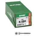 SPAX Universalschrauben T30 6x120 100 St.