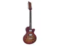 DIMAVERY LP-612 E-Gitarre, flamed sunburst | 12-saitige E-Gitarre