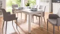 Esstisch Esszimmertisch weiß ausziehbar Ausziehtisch 140-180 cm Coburg