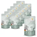 MjAMjAM - Premium Nassfutter für Katzen - Quetschie - Insekt mit vorzüglichem Kalb, 12er Pack (12 x 125 g), getreidefrei mit Insektenprotein