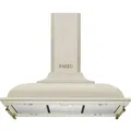 Smeg KCI19POE Insel-Dekor-Dunstabzugshaube, Creme