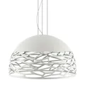 Lodes Pendelleuchte KELLY DOME 80cm weiß 14128 1000 8057501002042