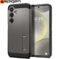 Handyhülle für Galaxy S24 Spigen Case Cover Etui Futeral Hülle Tasche Grau