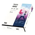 inapa farbiges Druckerpapier, buntes Papier tecno Colors: 80 g/m², A4, 500 Blatt, naturweiß