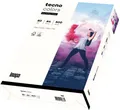 inapa farbiges Druckerpapier Papier tecno Colors: 80g/m² A4, 500 Blatt naturweiß