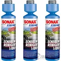 3x 250ml SONAX XTREME SCHEIBENREINIGER KONZENTRAT NANO PRO SOMMER 1:100