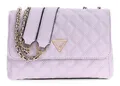 GUESS Giully II Compound Convertible Flap Bag Umhängetasche Tasche Lilac Neu