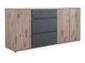 Sideboard NAMO BHT 186x85x42 cm grau Kommode Bürokommode Anrichte