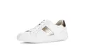 Gabor Damen Low-Top Sneaker, Frauen Sneaker,Moderate Mehrweite (G),Best Fitting,Weiss/Puder (21),38.5 EU / 5.5 UK