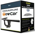 Starre Anhängerkupplung für VW Polo Fliessheck 09.2021-jetzt Typ AW1/BZ1 TowCar