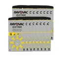 128x Rayovac Extra Hörgerätebatterien Größe 10 PR70 1,45V Zink-Luft