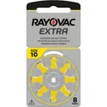 8 x Rayovac Extra Typ 10 Gelb PR70 ZA10 D10 Hörgerätebatterien 1,45V 1 x 8ter